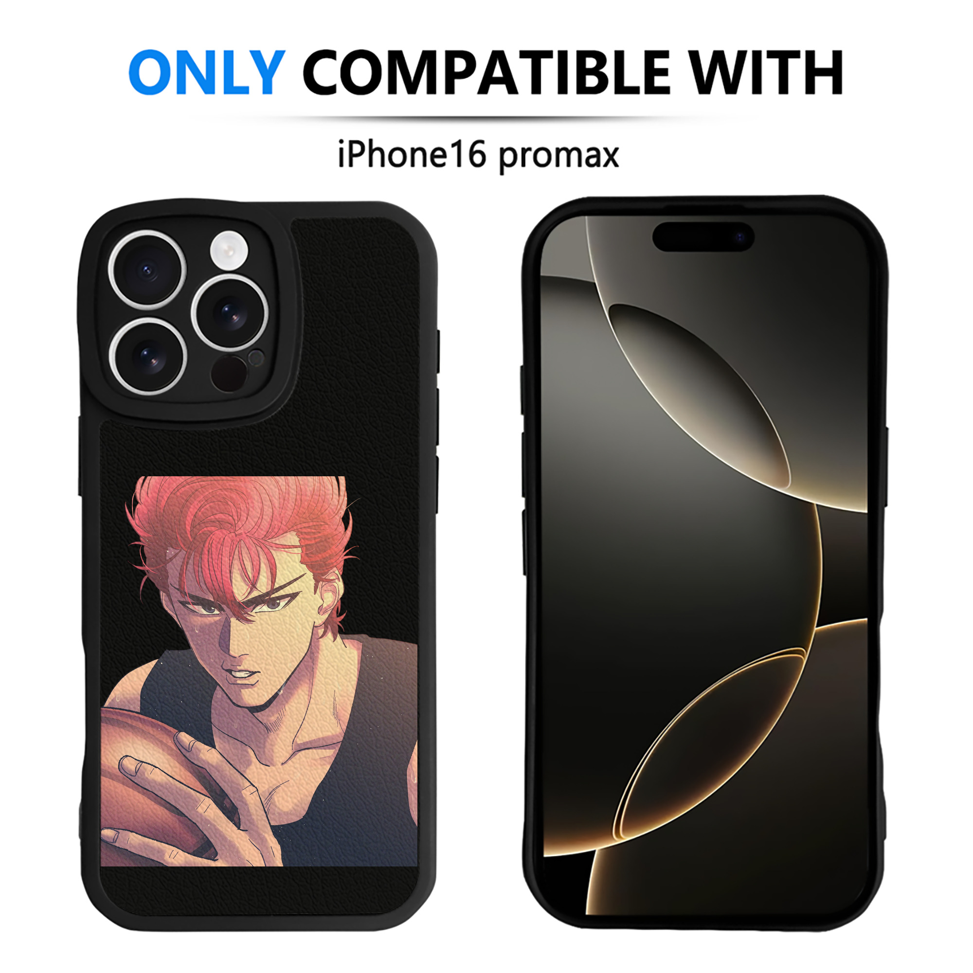 （画像用） SLAM DUNK／スラムダンク 【iPhone 16シリーズ対応】シリコンスマホケース（レザー調） 材質：シリコン